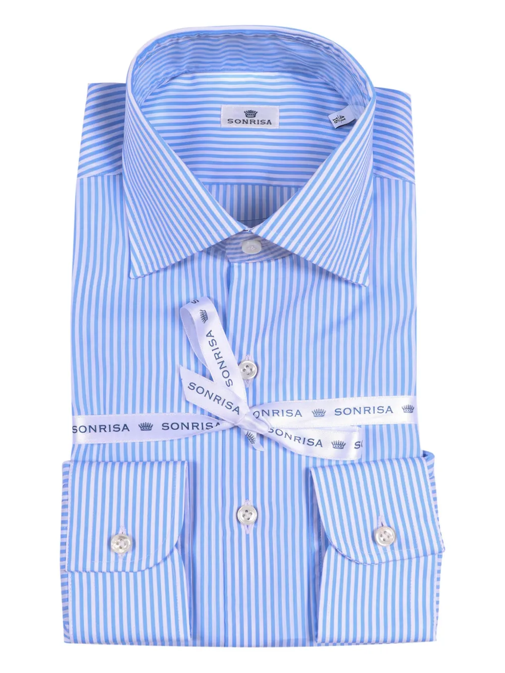 

Рубашка в полоску Sonrisa, синий