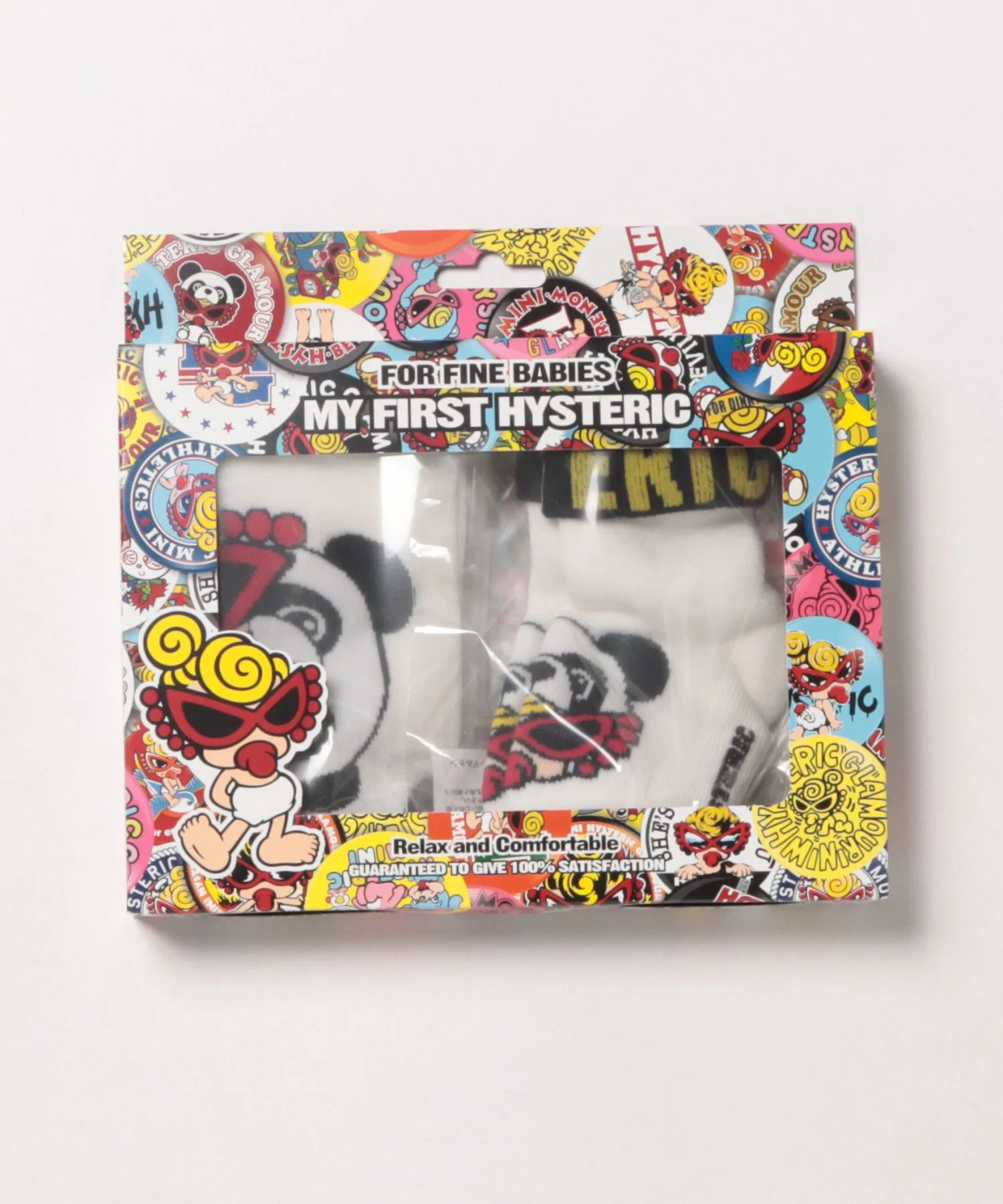 Детские носки и гетры HYSTERIC MINI белые