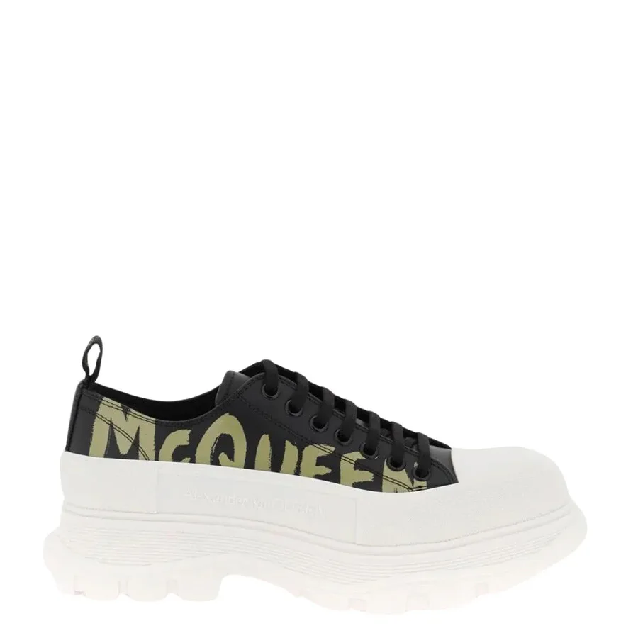 Кроссовки Alexander McQueen Tread Slick на шнуровке, черный