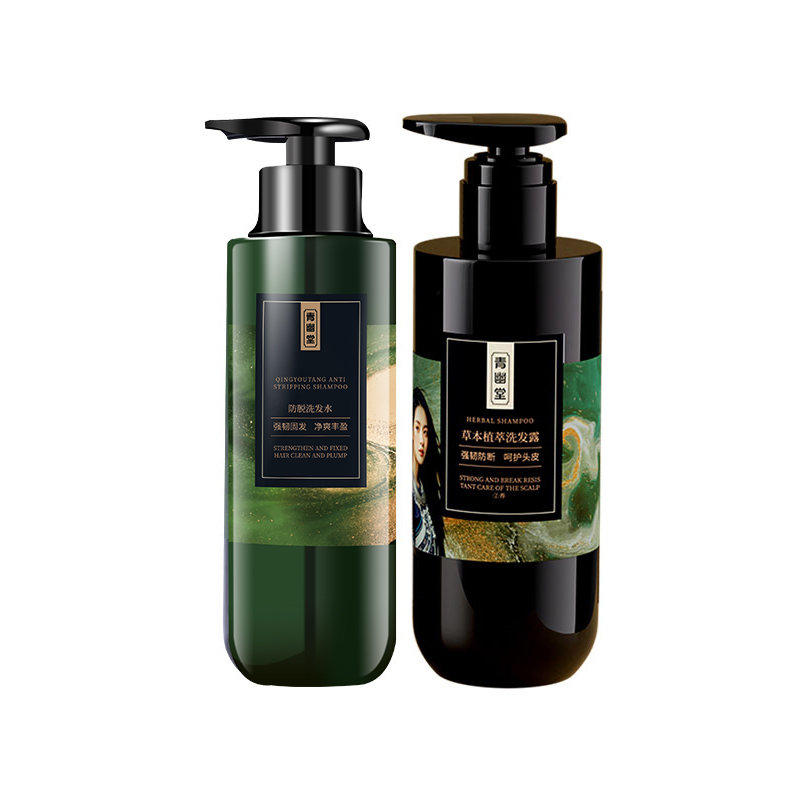 

Шампунь для предотвращения выпадения волос восстанавливающий 400ml Qing You Tang