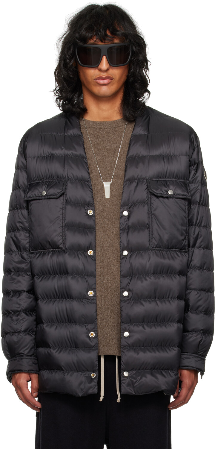 

Куртка Moncler + Outershirt Rick Owens, черный