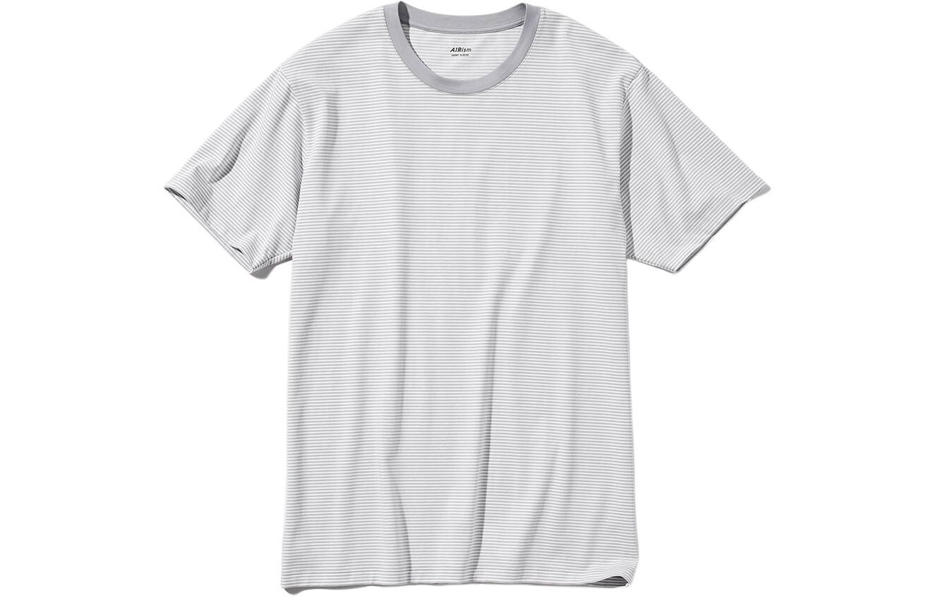 

Футболка унисекс серая Uniqlo, серый