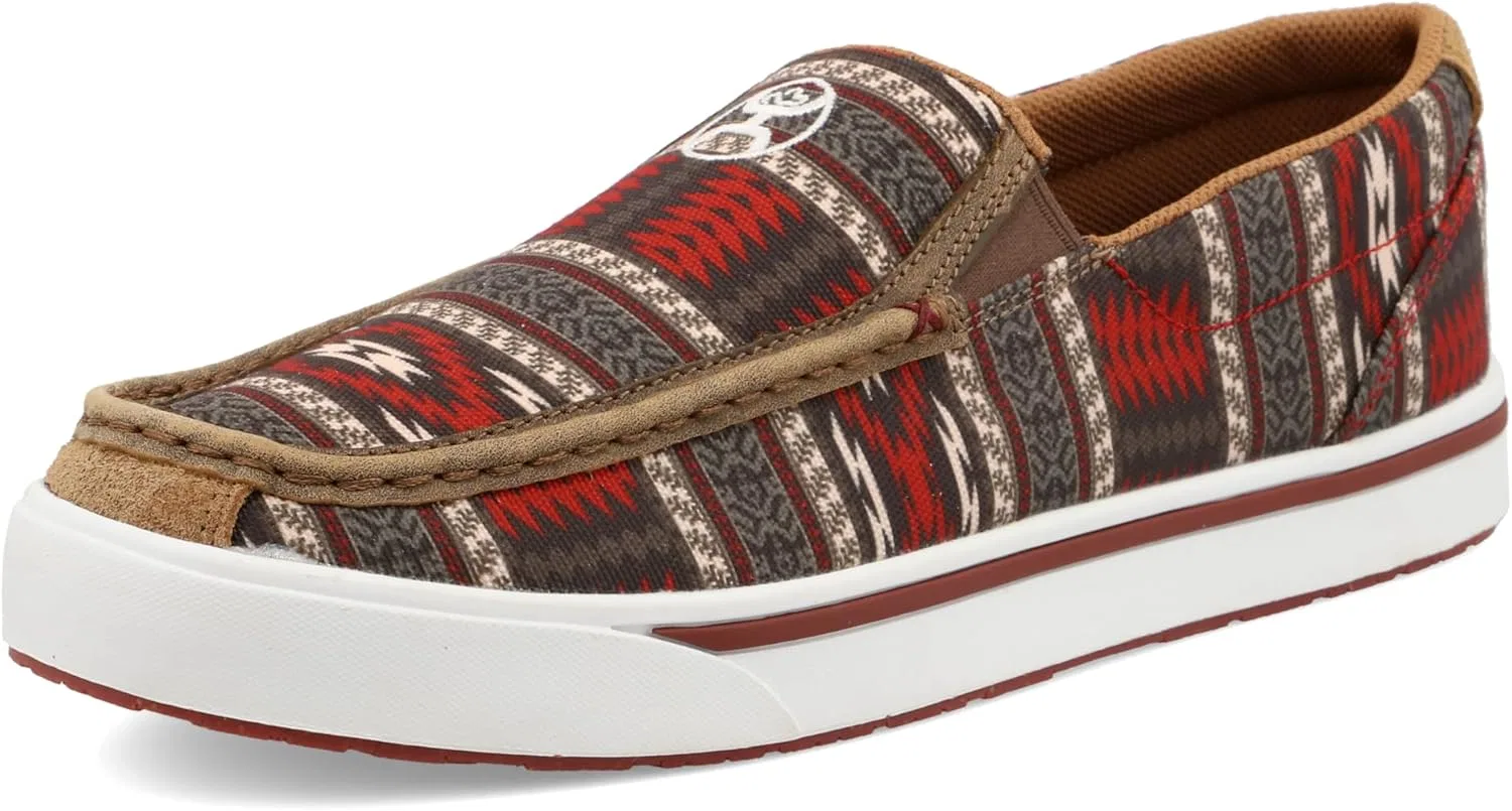 Мужские туфли Twisted X Hooey Slip On, Nomad Multi