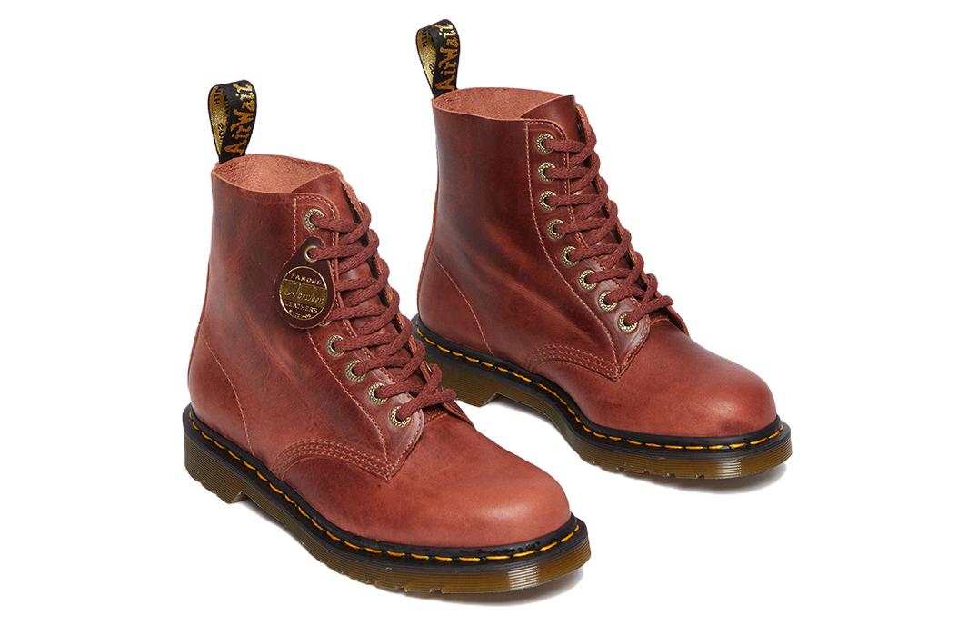 Мужские ботинки Dr. Martens 1460 Pascal Made in England Denver кожаные, коричневый — фото 3