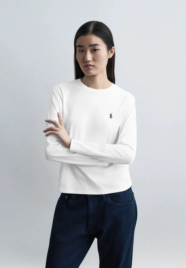 Топ с длинными рукавами Polo Ralph Lauren, White