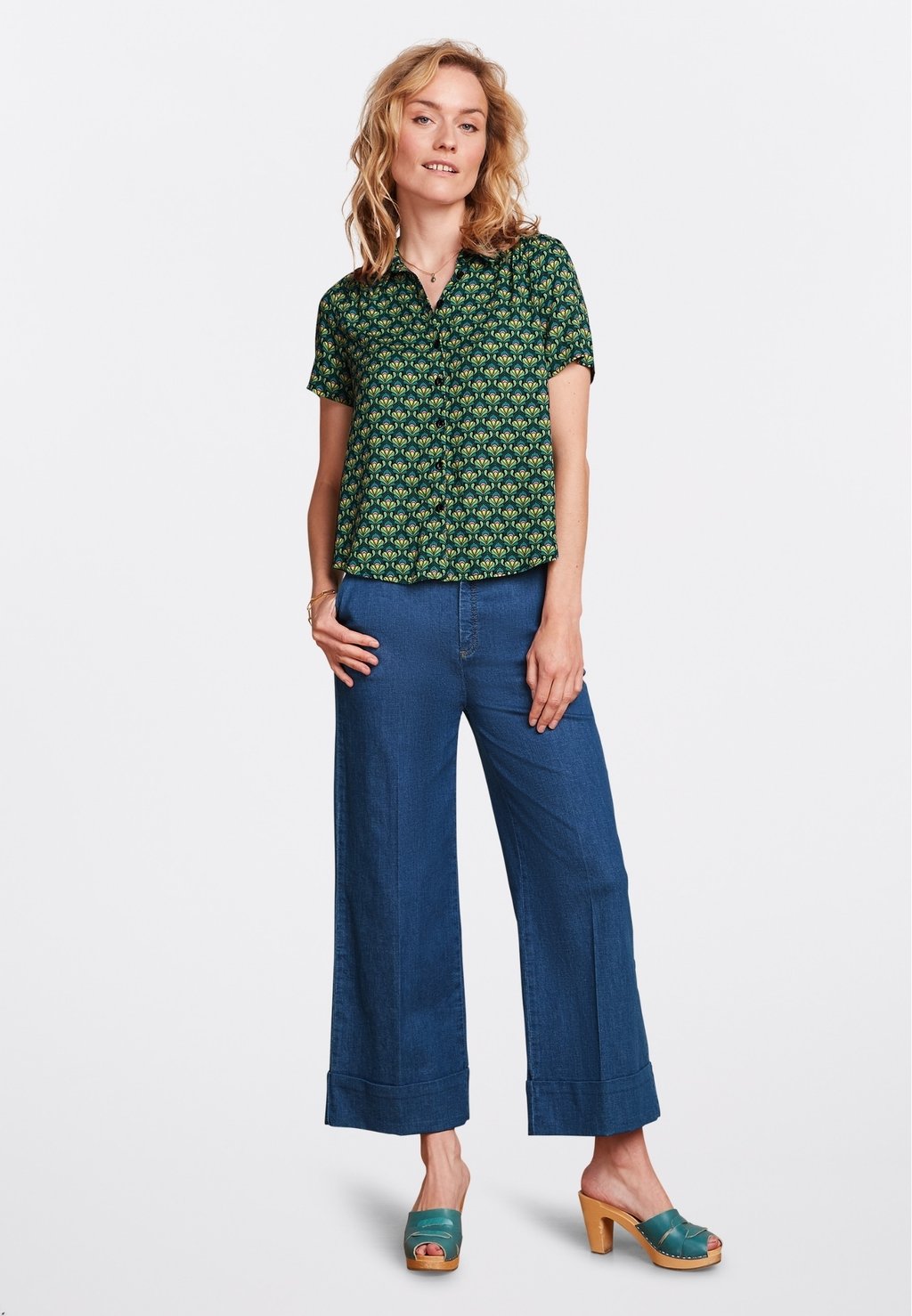 

Расклешенные джинсы King Louie, синий