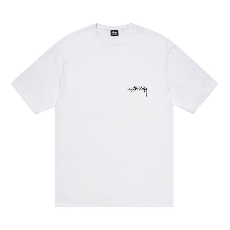 

Футболка Stussy Grid Tee 'White', белый