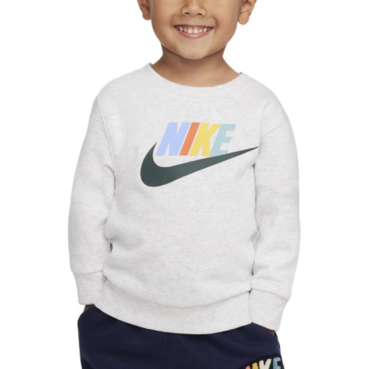 

Nike Свитшот Club Birch Green Mixed Color для малышей