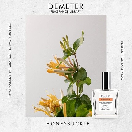 Одеколон-спрей Honeysuckle 3,4 унции - духи для мужчин и женщин, Demeter Fragrance Library — фото 3