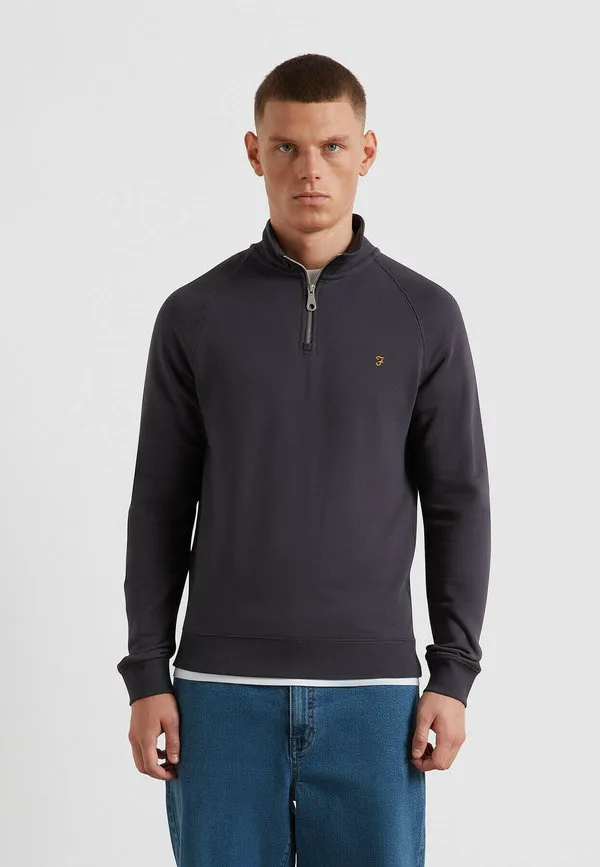 

Толстовка jim с застежкой-молнией на четверть длины Farah, Submarine Grey, Серый, Толстовка jim с застежкой-молнией на четверть длины Farah, Submarine Grey