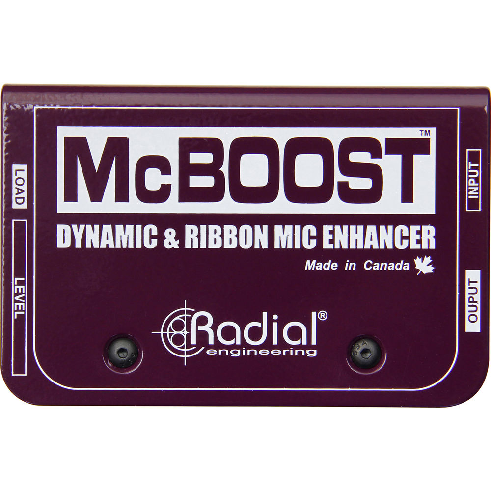 

Radial Engineering McBoost Microphone Signal Intensifier R800