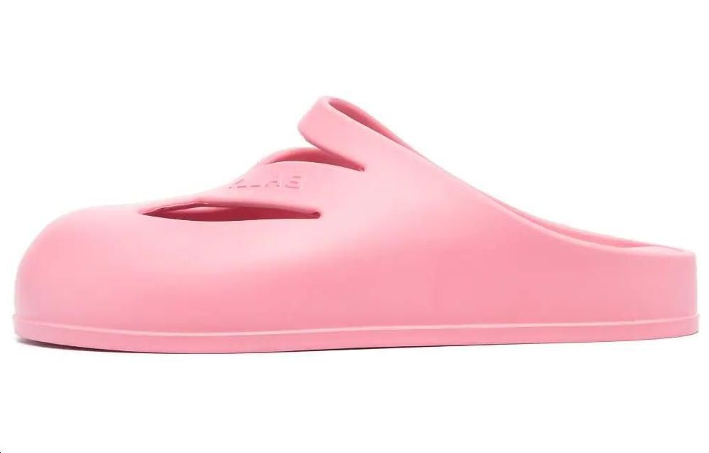 Плоские шлепанцы с круглым носком BALLY, Pink