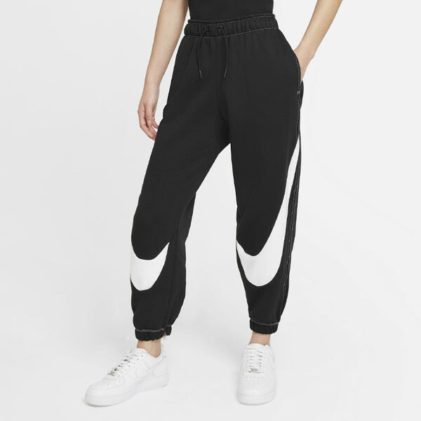 Спортивные штаны (WMNS) Nike Large Logo Bundle Feet Sports Pants/Trousers/Joggers Black, черный — фото 4
