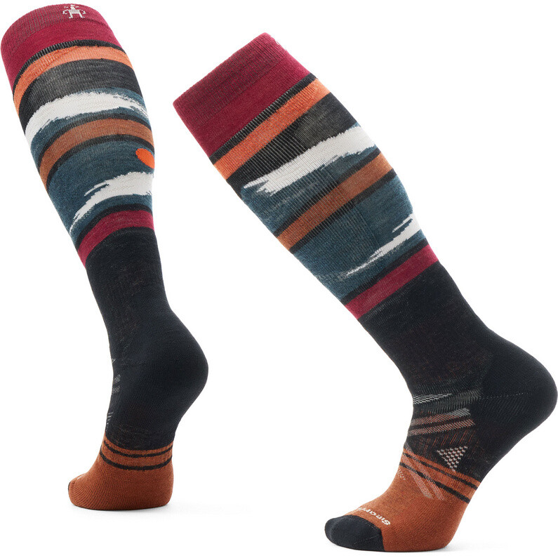 

Носки Ski Full Midnight Ski Pattern OTC Smartwool, черный