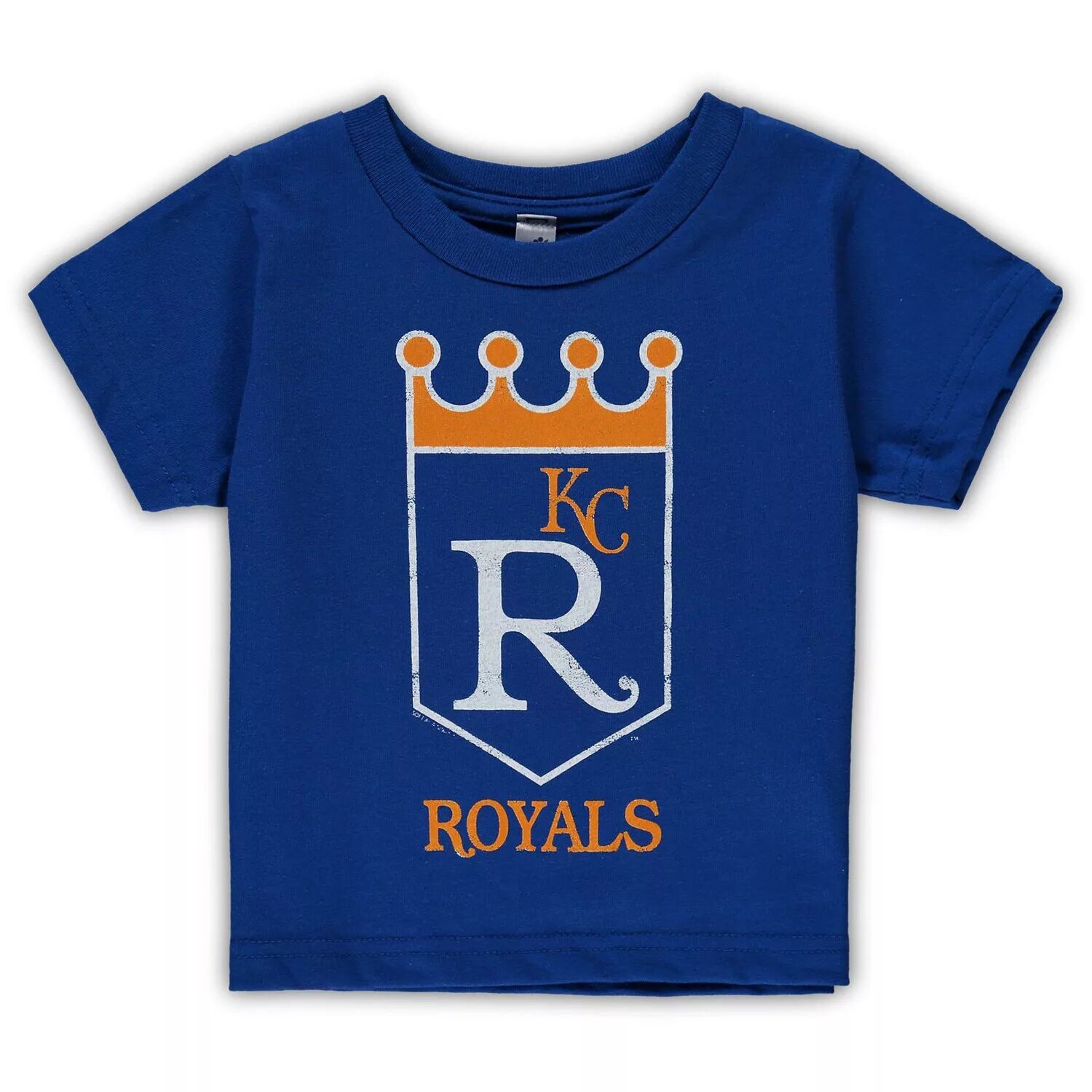 Футболка Toddler Soft as a Grape Royal Kansas City Royals Cooperstown Collection Unbranded