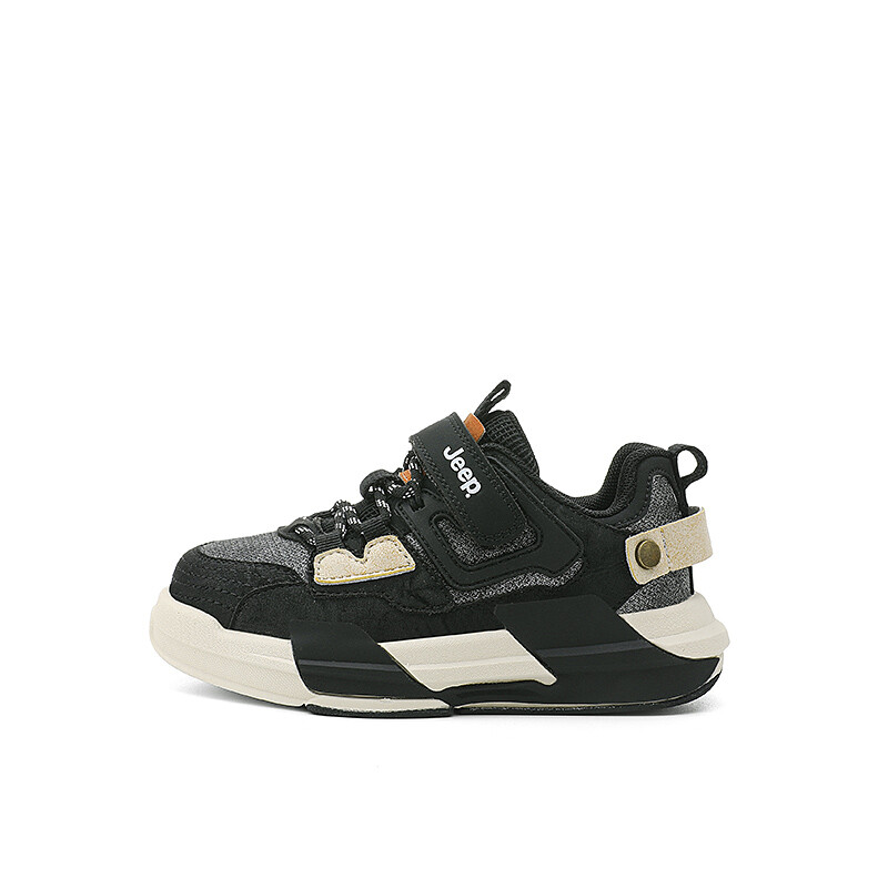 

Детские кроссовки для скейтбординга Kids Low-top Khaki/Black Jeep, черный