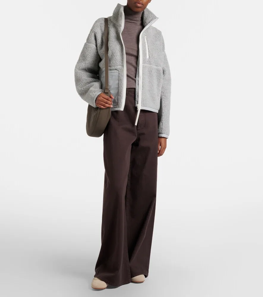 Флисовая куртка Simcoe из шерстяной смеси Canada Goose, серый — фото 2