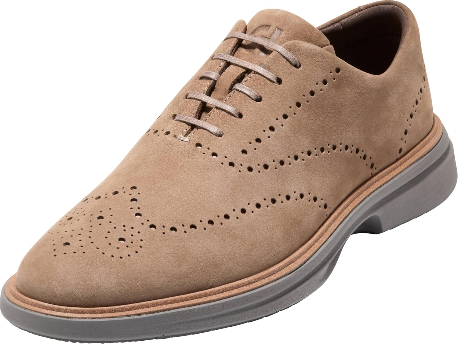 

Мужские кроссовки Cole Haan Originalgrant Cityspectre Wingtip, Irish Coffee Nubuck/Light Whiskey
