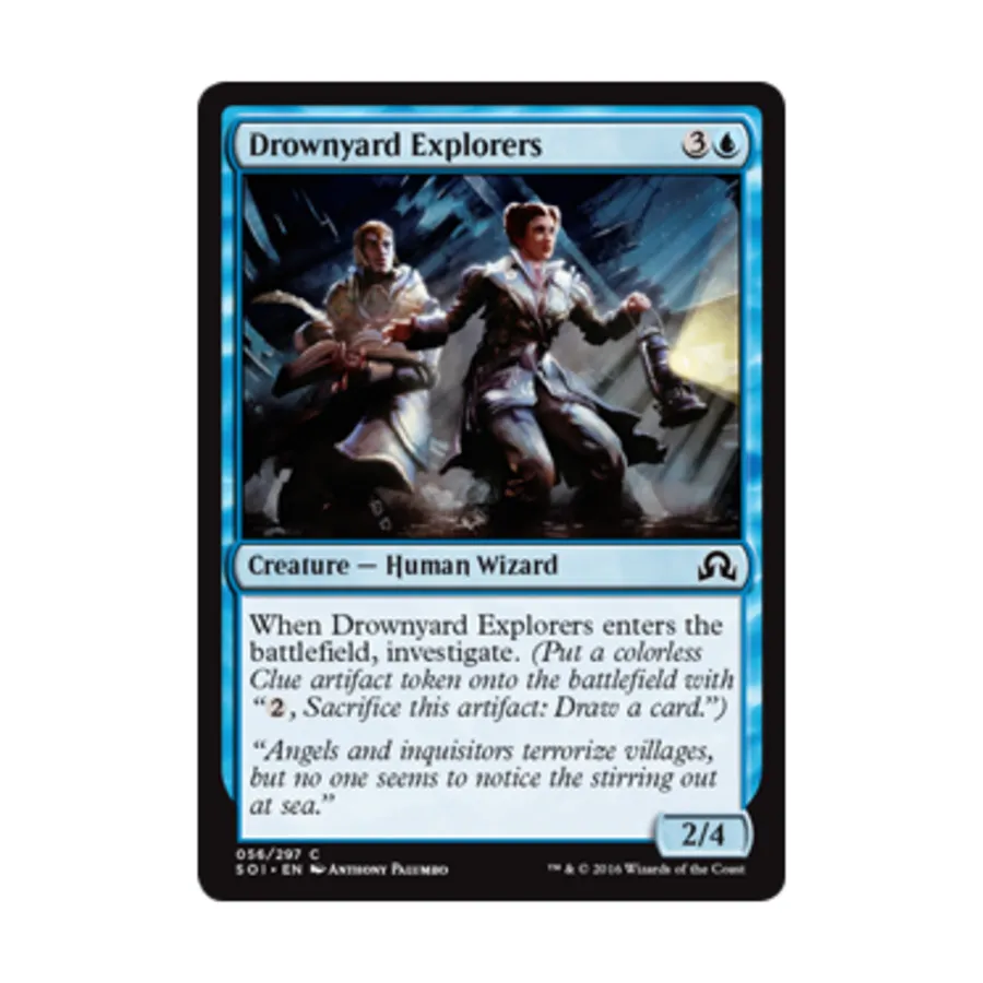 

CCG Исследователи затонувшего двора (клавиша C), MTG - Shadows Over Innistrad