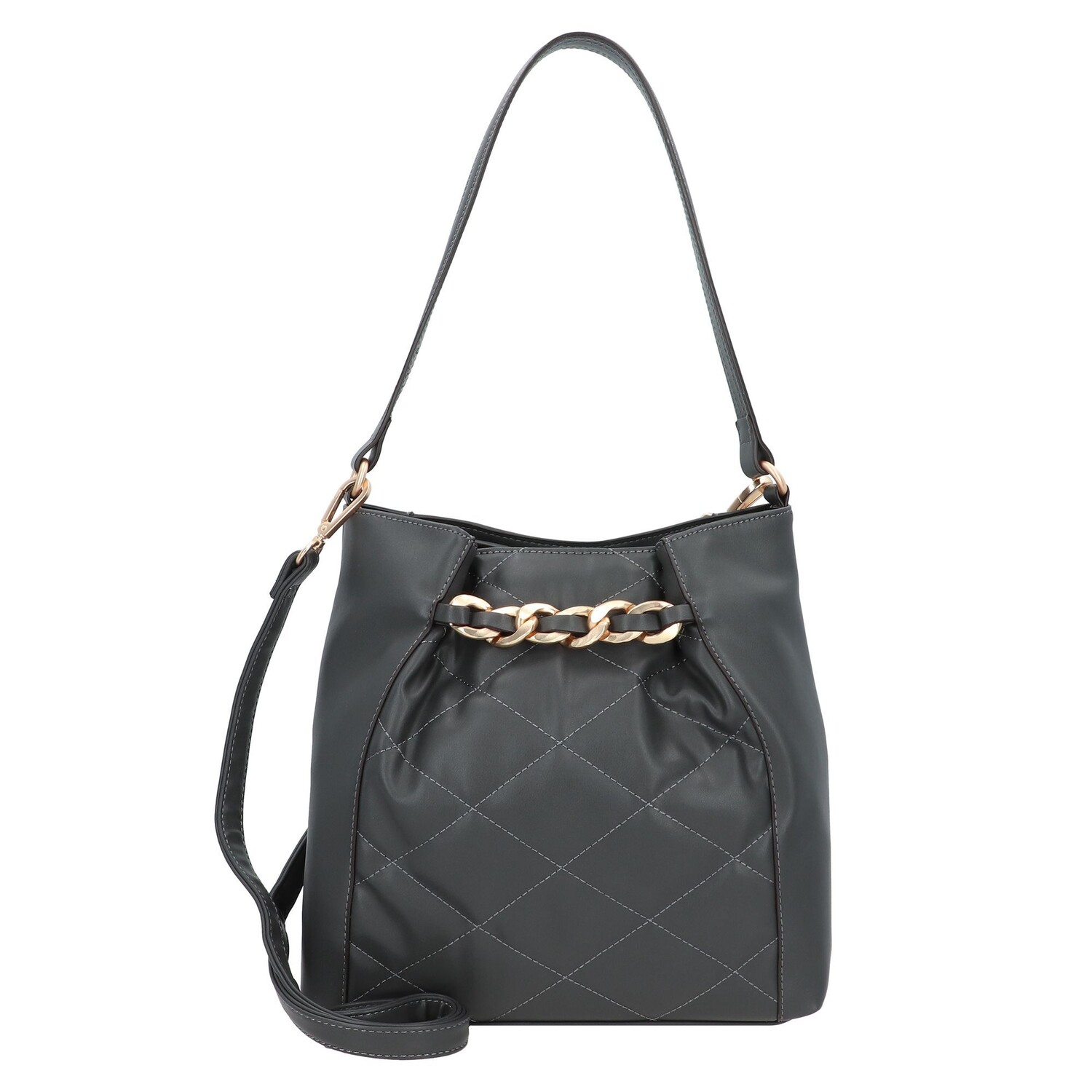 

Сумка через плечо Gabor Charlotte 30 cm, темно серый