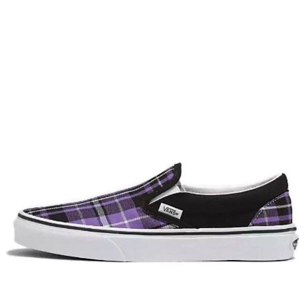 

Кроссовки slip-on classic 'violet black' Vans, черный