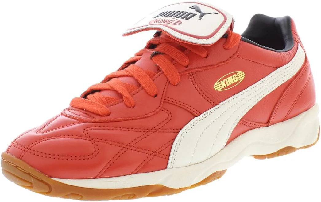 Мужские кроссовки Puma King для зала, красный/слоновая кость — фото 2