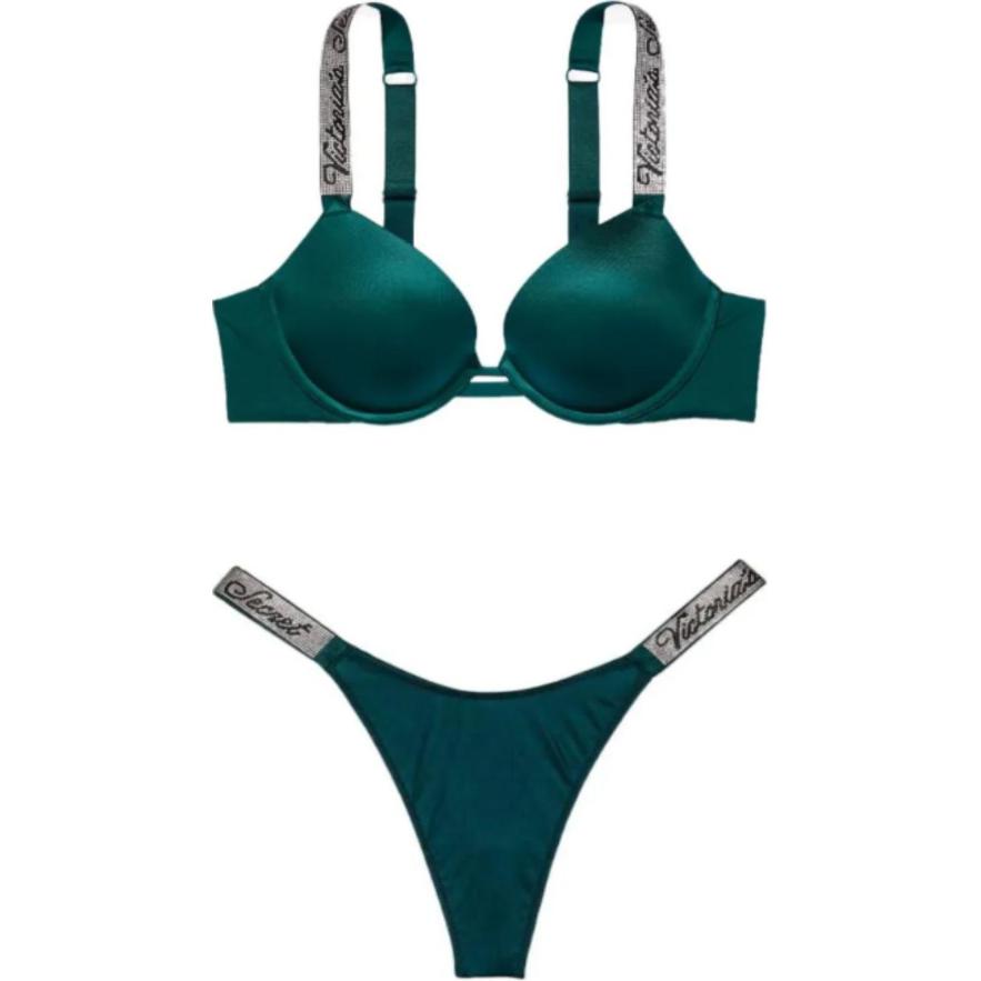 

Victoria's Secret Женский комплект нижнего белья dark green