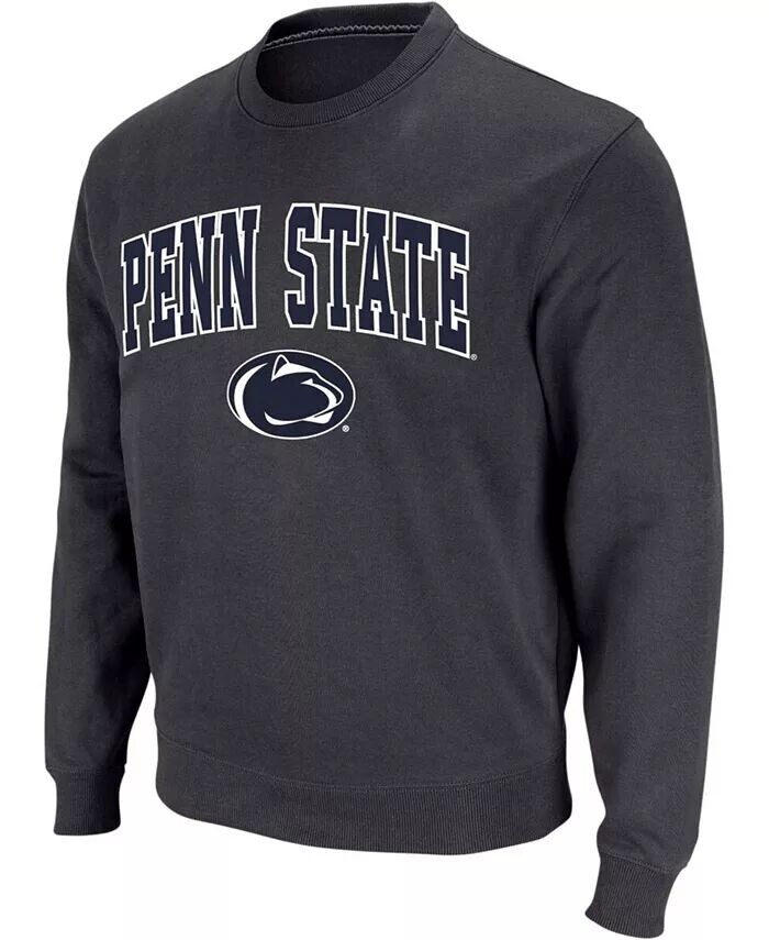 

Мужская толстовка Penn State Nittany Lions Arch Logo с круглым вырезом Colosseum, серый