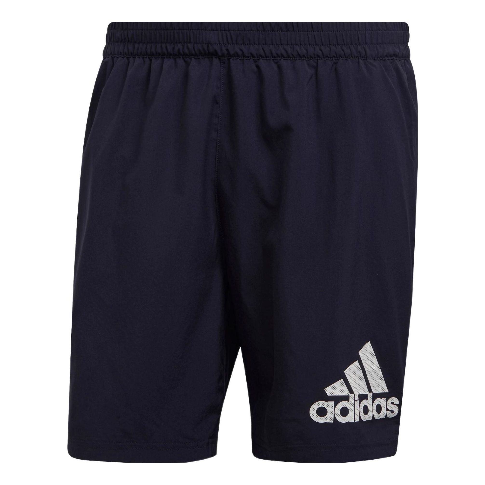 

Шорты Men's adidas Alphabet Logo Printing Woven Thin Breathable Sports Shorts Ink Blue HB7474