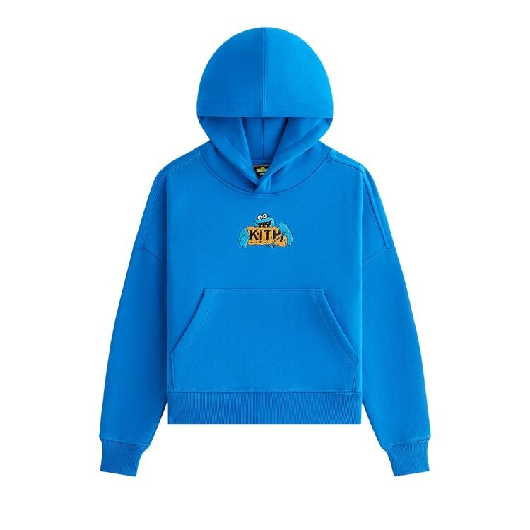 

Худи Kith Kids x Sesame Street Cookie Monster Nelson Hoodie Voyage, синий