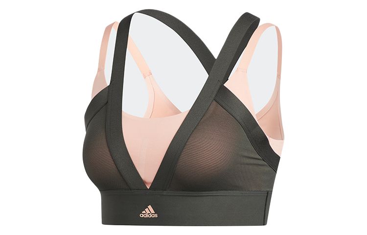 

Женское спортивное бельё Adidas глубокого землисто-коричневого цвета, тёмный землисто-коричневый