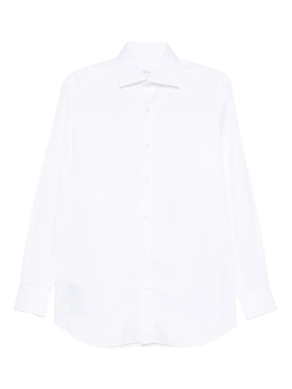 

Рубашка с длинными рукавами на пуговицах Brioni, белый