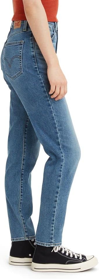 Женские джинсы Levi's Mom с высокой талией, Eco Ocean Lab, 29, Medium Indigo Worn In — фото 2