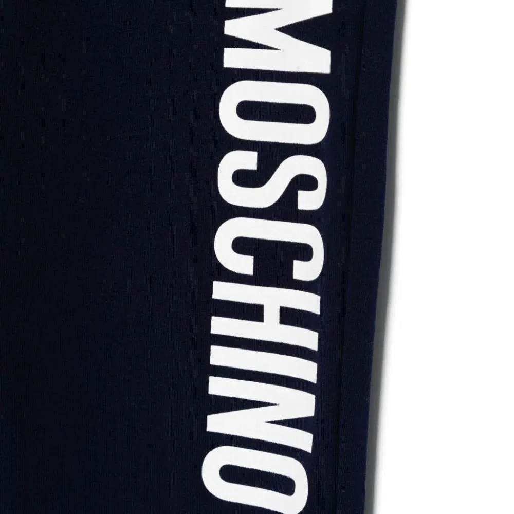 Детские спортивные штаны MOSCHINO Marine Blue — фото 4