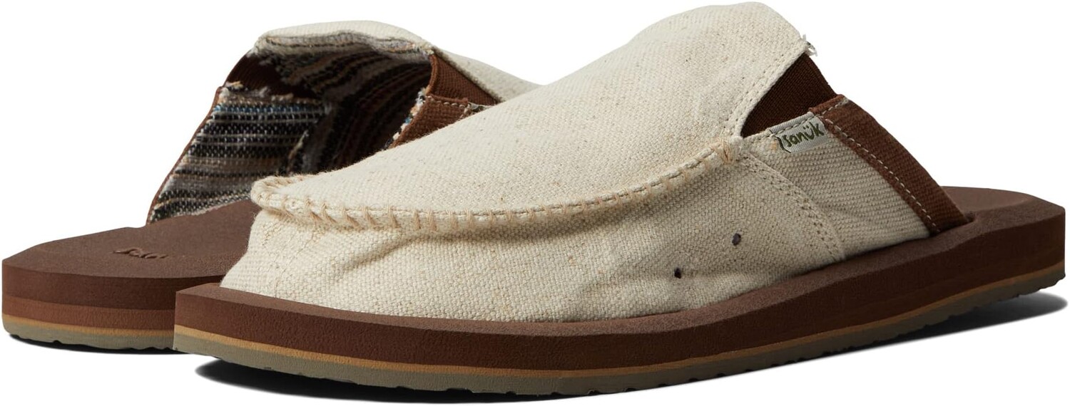 

Лоферы You Got My Back Soft Top Hemp Sanuk, цвет Natural
