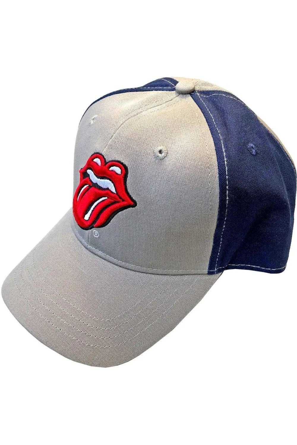 

Классическая бейсболка с язычком The Rolling Stones, серый