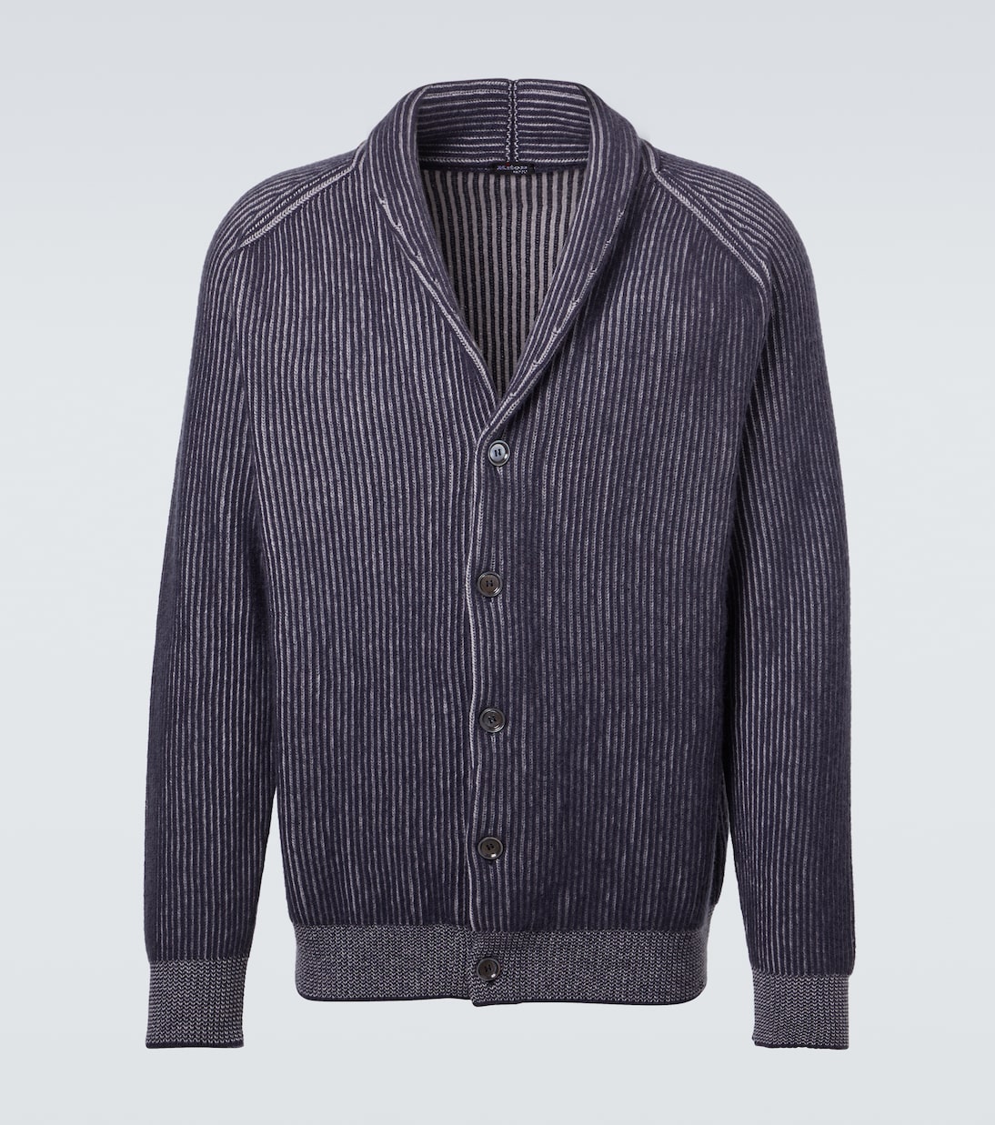 

Кашемировый кардиган Kiton, Blue/Grey