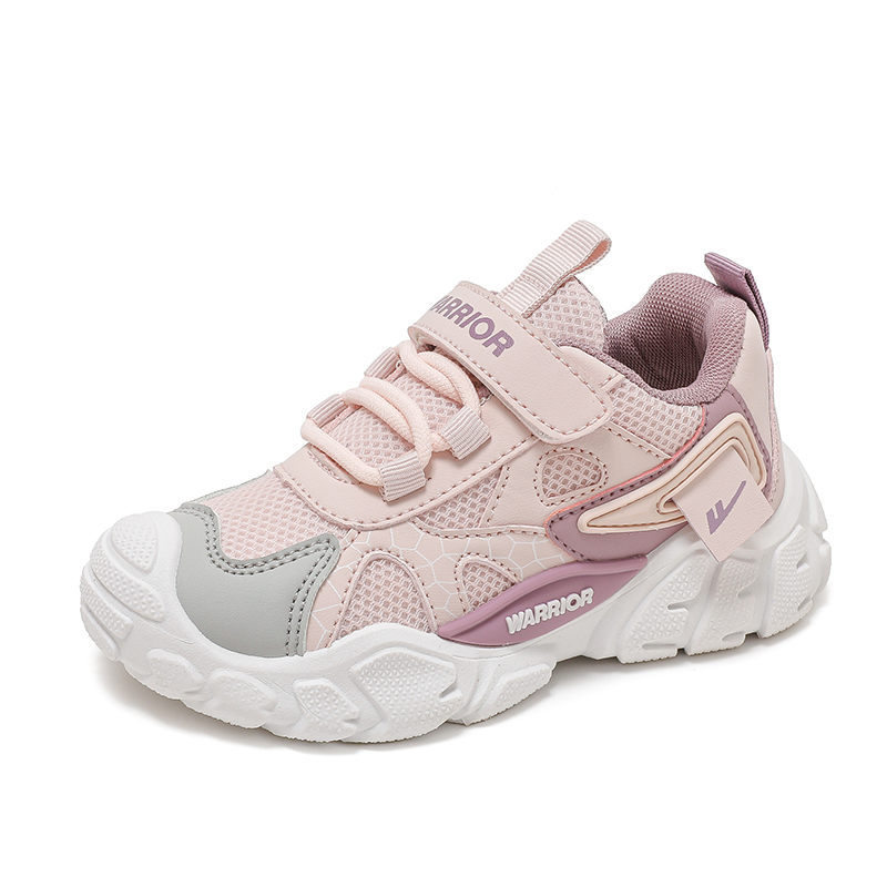 

Anti Kick, Abrasion Resistant и Breathable низкие повседневные кроссовки Kids' WARRIOR, powder/lotus root powders