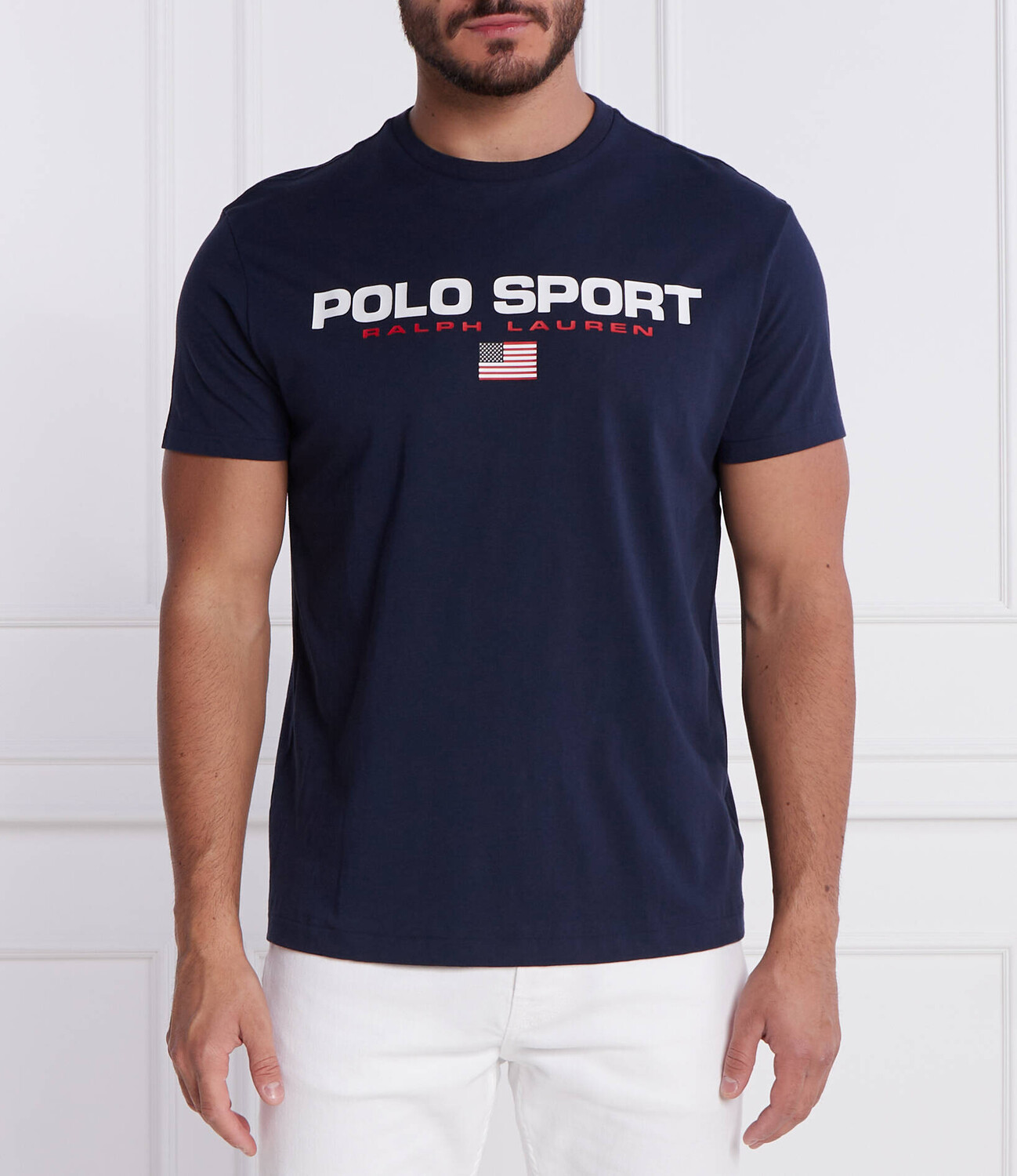 

Футболка POLO RALPH LAUREN Classic fit, темно-синий