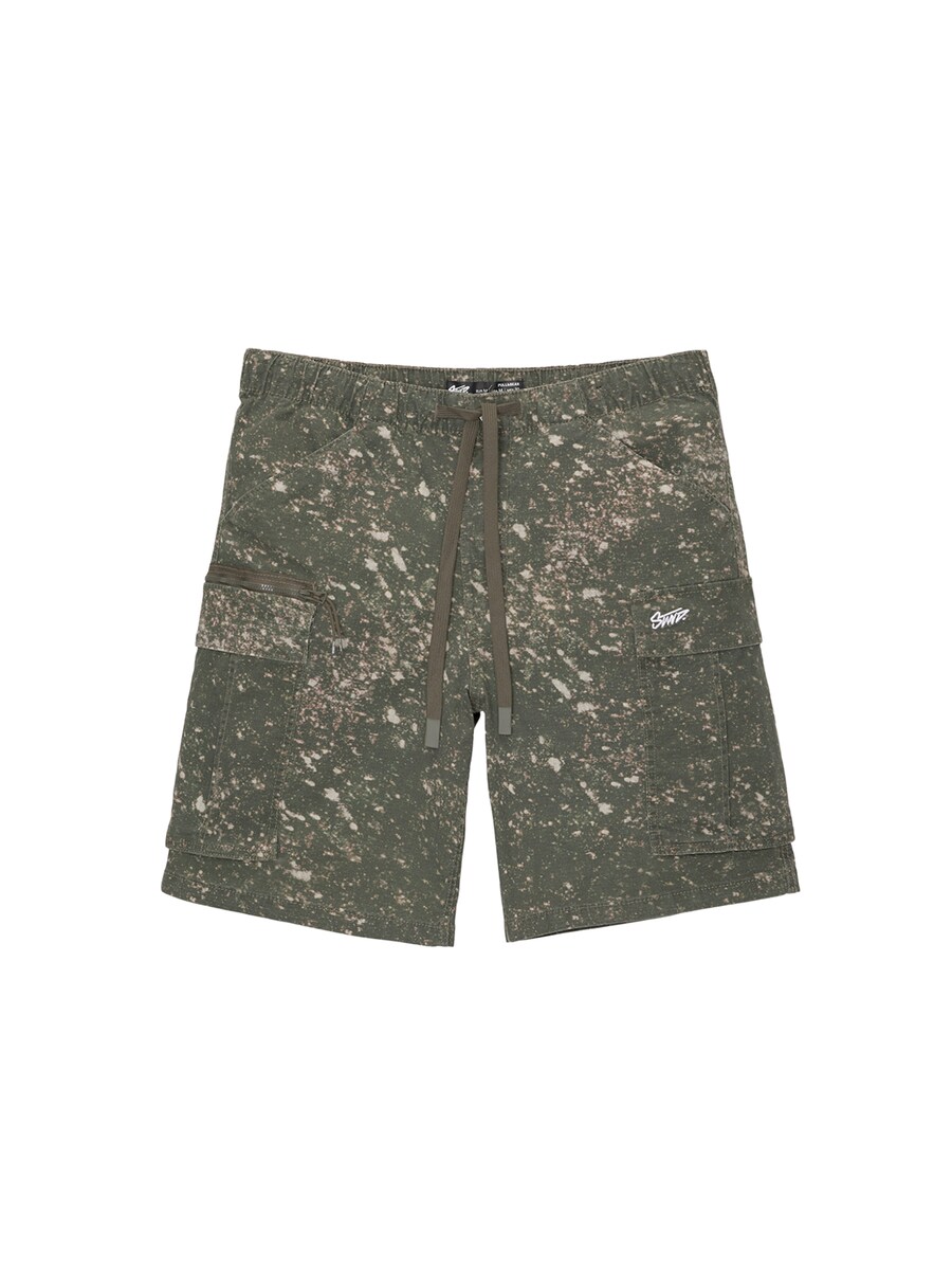

Брюки-карго свободного кроя Pull&Bear, цвет Khaki/Dark green