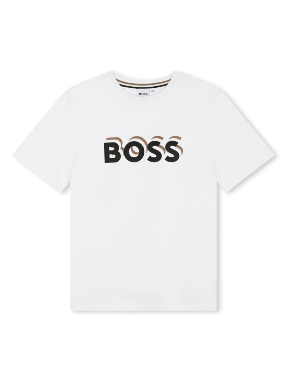

BOSS Kidswear футболка с логотипом, белый