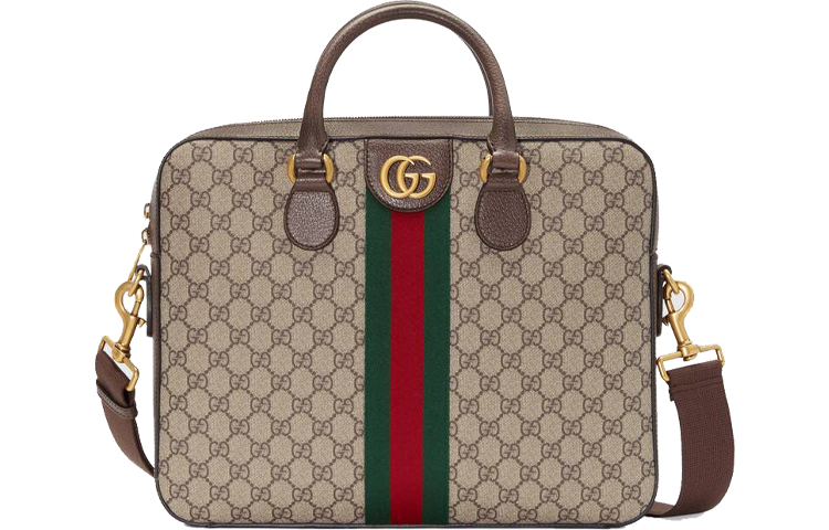 

GUCCI Кожаный портфель через плечо мужской