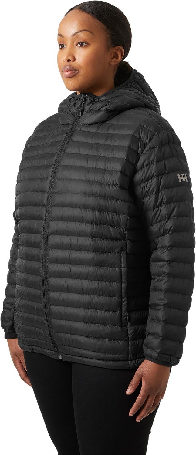 

Толстовка Plus Size Sirdal Hooded Insulator Jacket Helly Hansen, черный