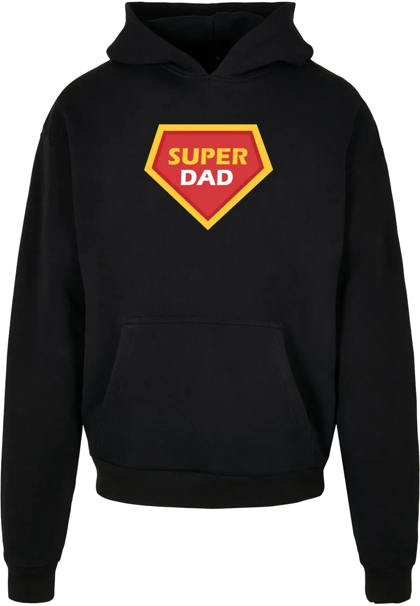 

Толстовка с капюшоном Merchcode " Merchcode Men's Fathers Day - Super Dad Ultra Heavy Hoody", черный