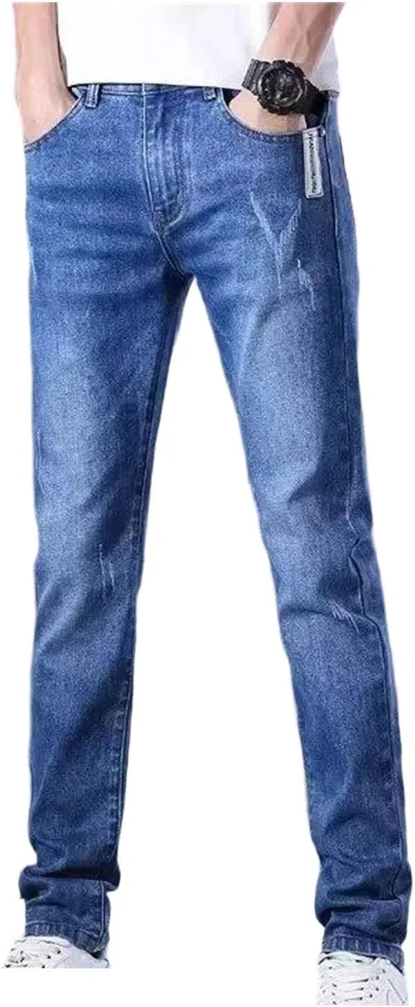 Джинсы Slim Straight, Faded Blue