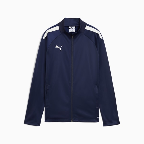 Футбольная куртка для больших детей Teamliga Puma, синий — фото 4