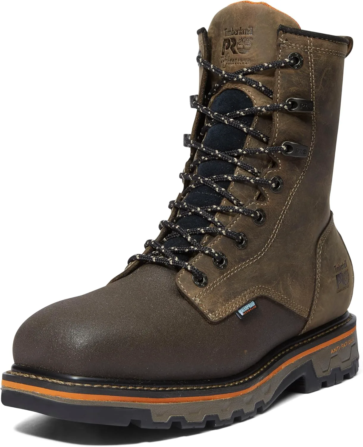 Мужские рабочие ботинки Timberland PRO True Grit 8 дюймов с композитным защитным носком, водонепроницаемой боковой молнией и в стиле вестерн — фото 3