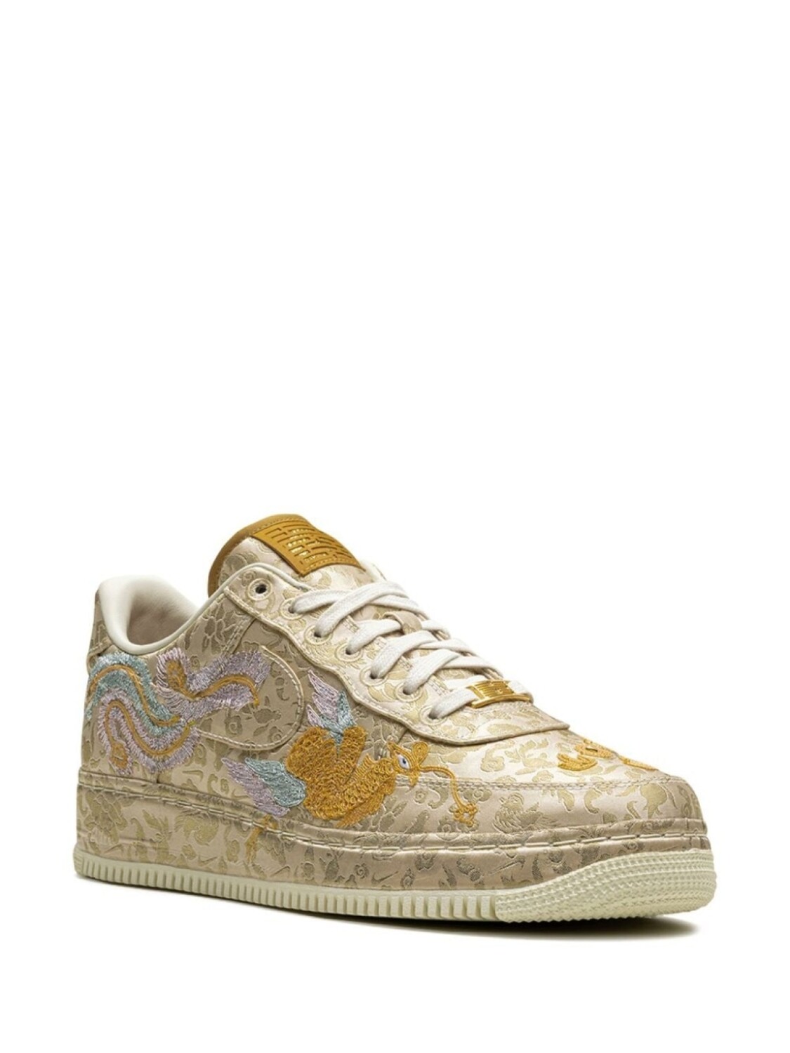 Кроссовки Air Force 1 Low 'Year of the Dragon 2024' Nike, золотистый — фото 2