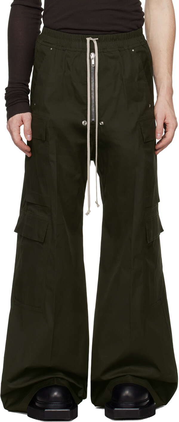 

Зеленые брюки-карго Porterville Cargobelas Rick Owens, Forest