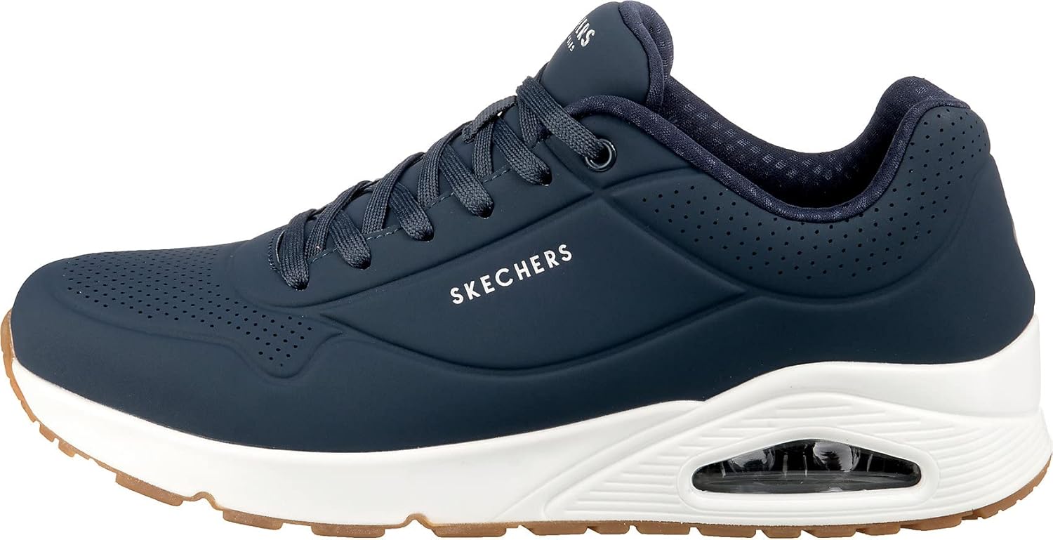 Женские кроссовки Skechers Uno Loving Love, темно-синий — фото 3